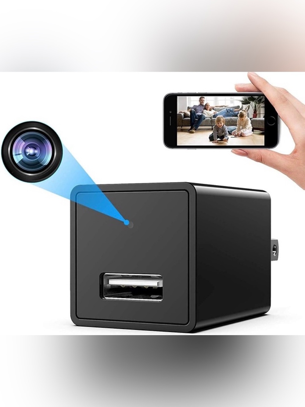 USHJNV Wireless Smart mini Small 1080P WiFi Camera Indoor Security nanny cam NEW